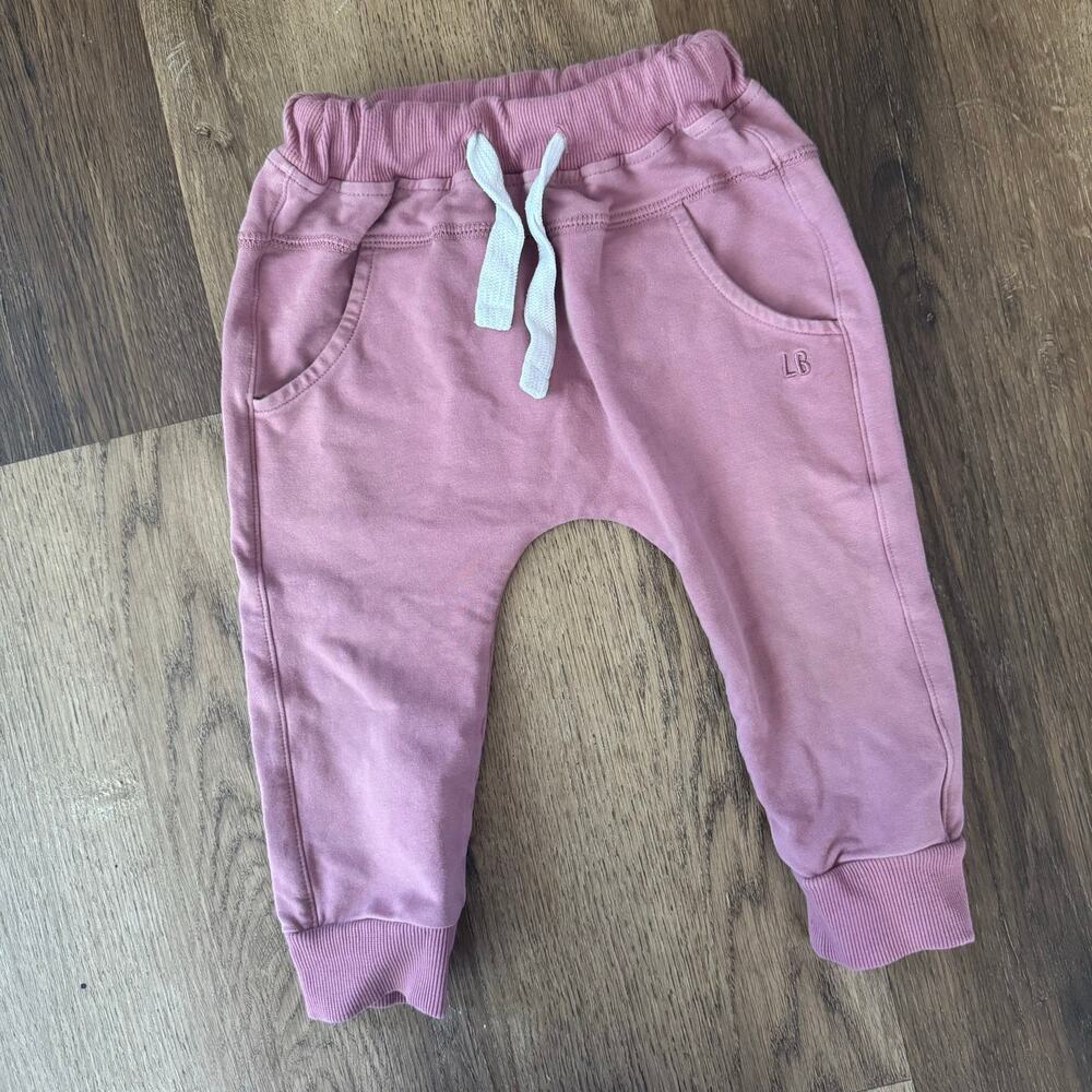 Little Bipsy Jogger Pants in Mauve